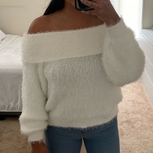 Fuzzy sweater